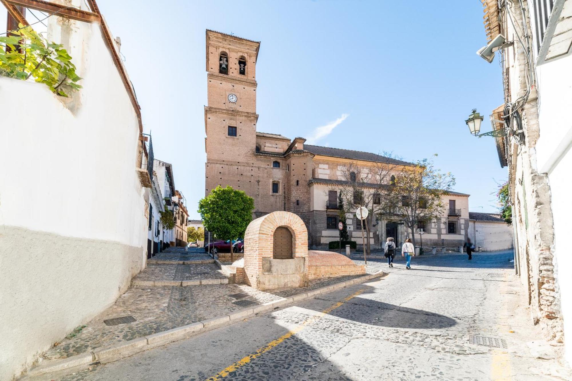 Appartamento La Casa Del Sacristan Granada Esterno foto